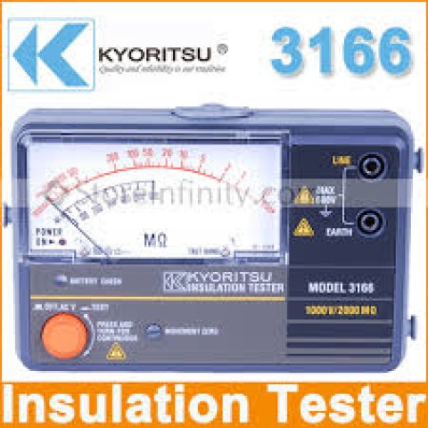 KM 3166 Analogue Insulation Tester