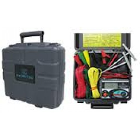 KM 4105AH HARD CASE  Digital Earth Tester