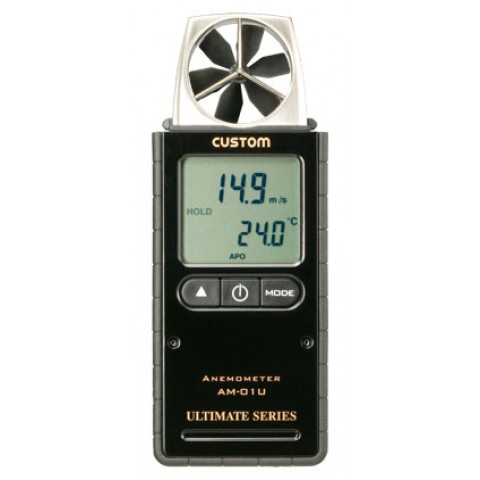 CM AM-01U Digital anemometer with Temperature Pocket Size 