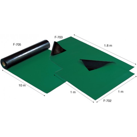 HZ F703 ESD RUBBER MATS (GREEN)