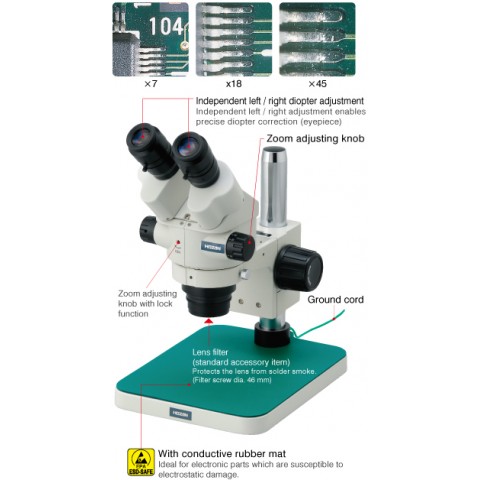 HZ L46   STEREO MICROSCOPE (zoom type) 