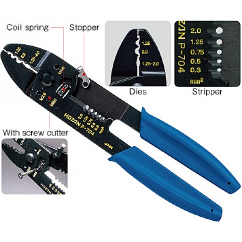 HZ P704 CRIMPING TOOL 