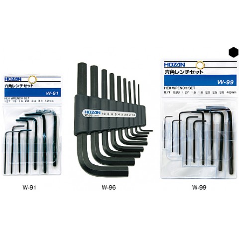 HZ W91  HEX WRENCH SET 