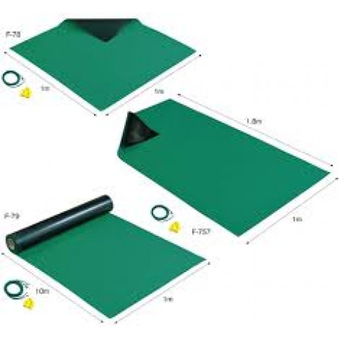 HZ F78 ESD RUBBER MATS (GREEN)