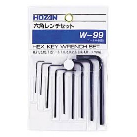 HZ W99   HEX WRENCH SET 